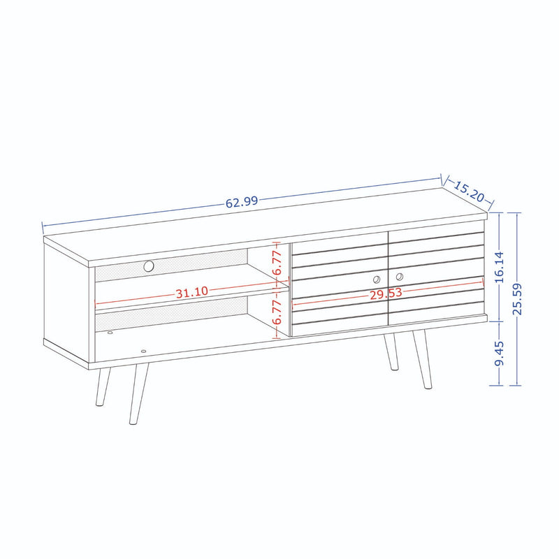 Liberty - Freestanding Design TV Stand by HouseOfZazla
