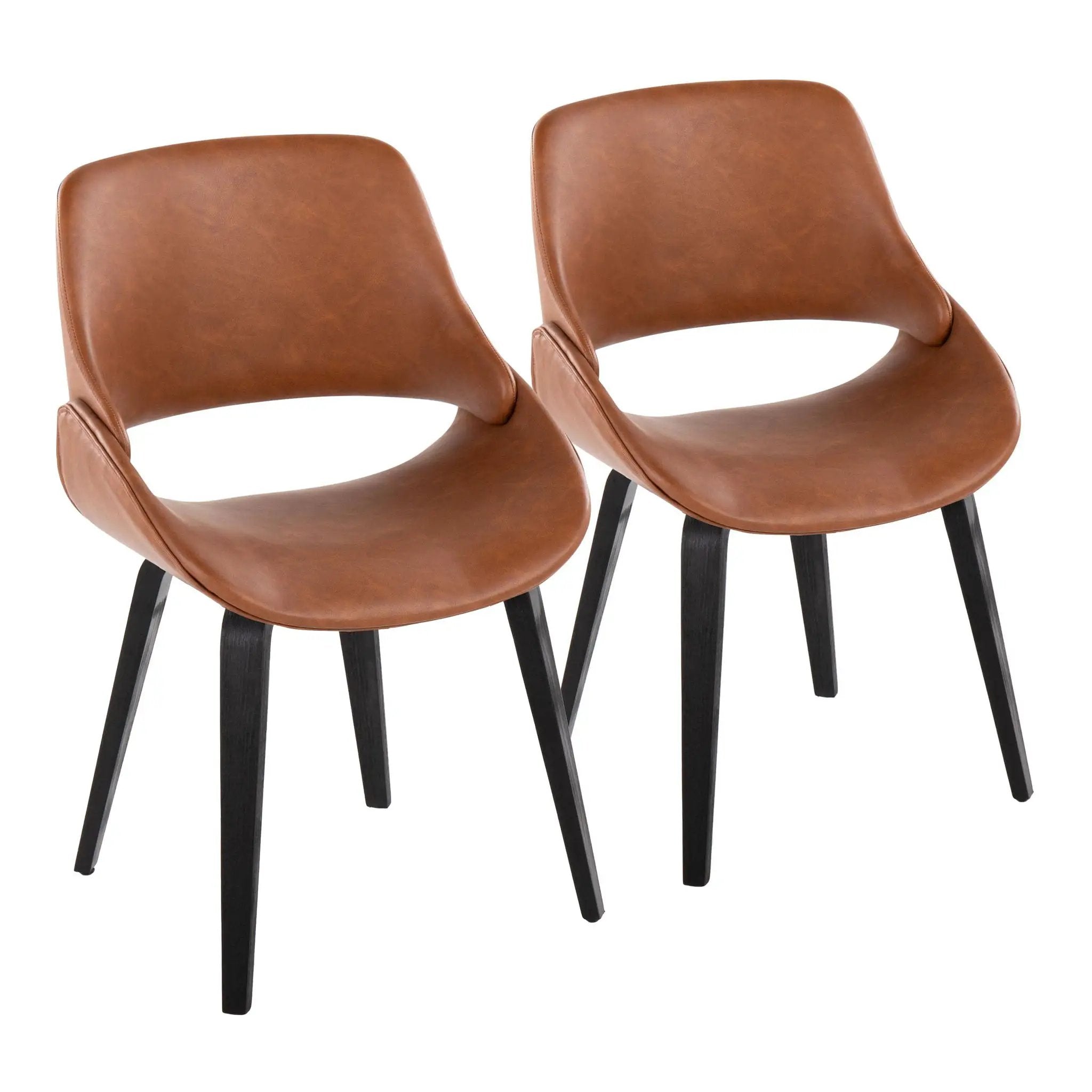 Fabrico - Mid Century Modern Comfortable Design Dining Chair (Set of 2) by HouseOfZazla