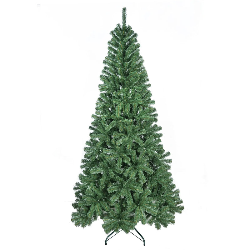8FT Artificial Christmas Tree with 1136 PVC Tips by HouseOfZazla