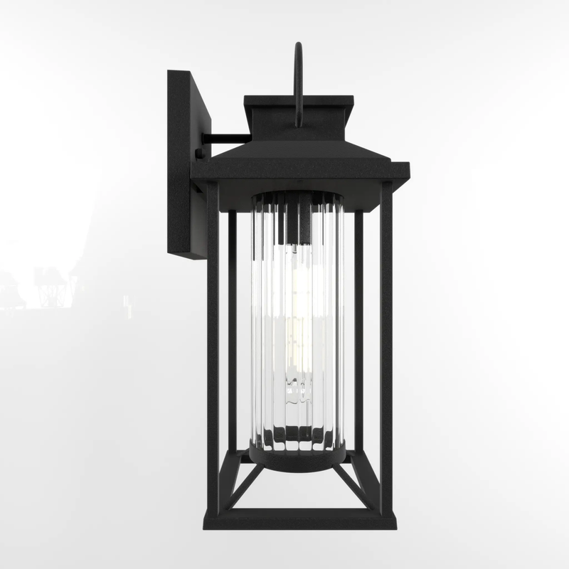 Outdoor Porch Lights Textured Black Exterior Lighting Fixtures Wall Mount by HouseOfZazla