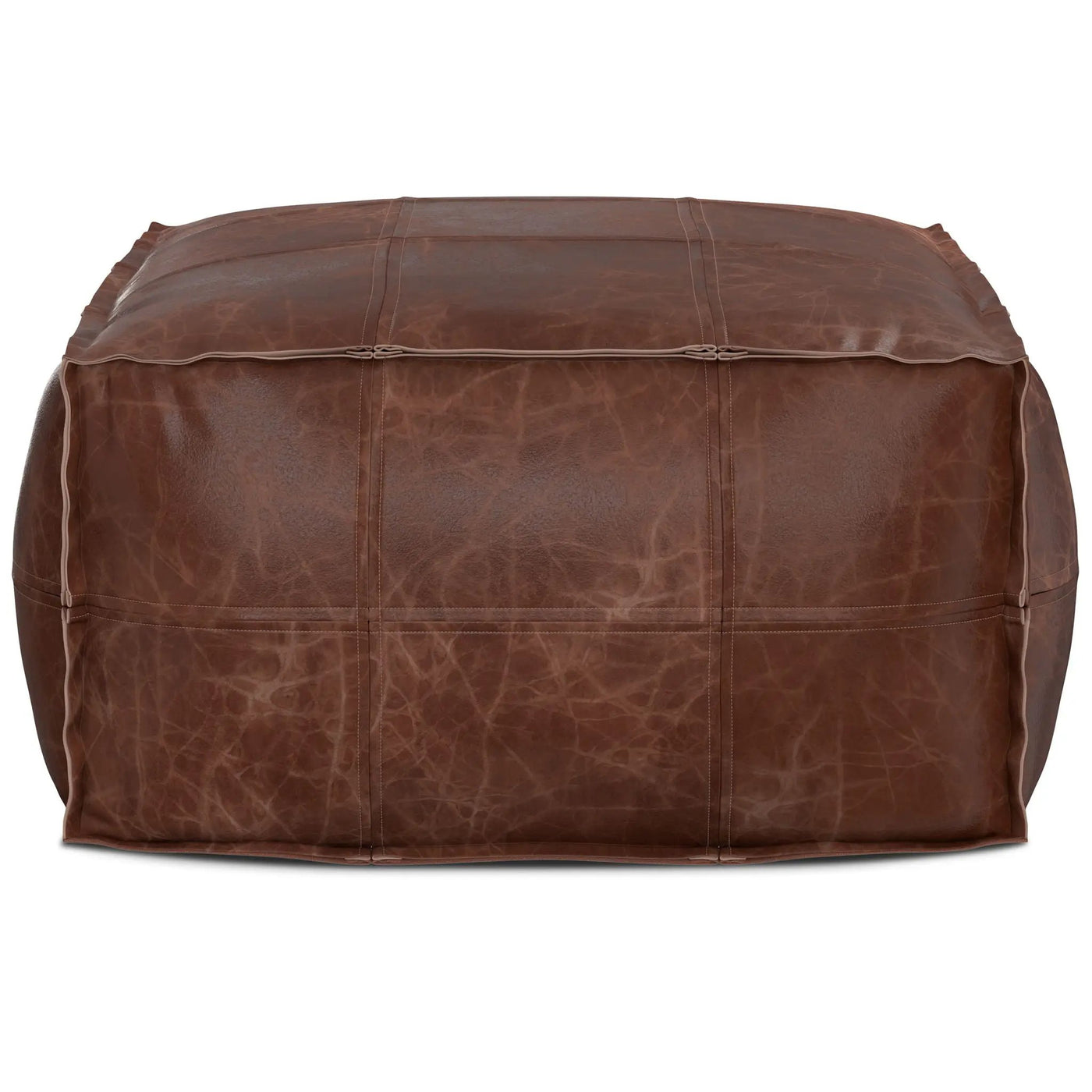 Sheffield - Handcrafted Square Pouf by HouseOfZazla