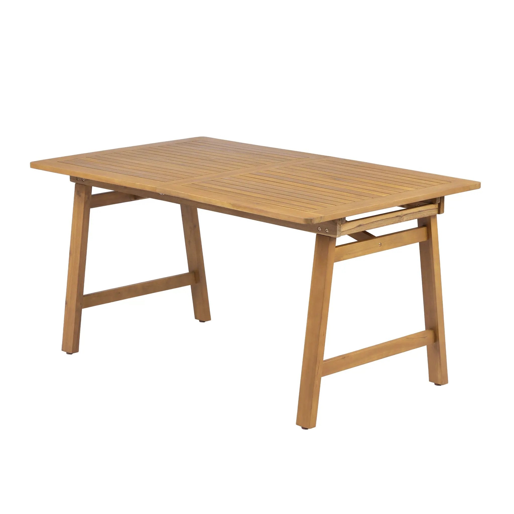 Extendable Acacia Wood Outdoor Dining Table by HouseOfZazla