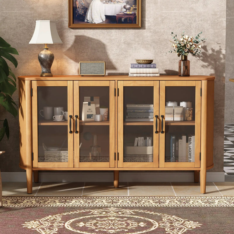 Stylish Large Storage Cabinet with 4 Doors by HouseOfZazla