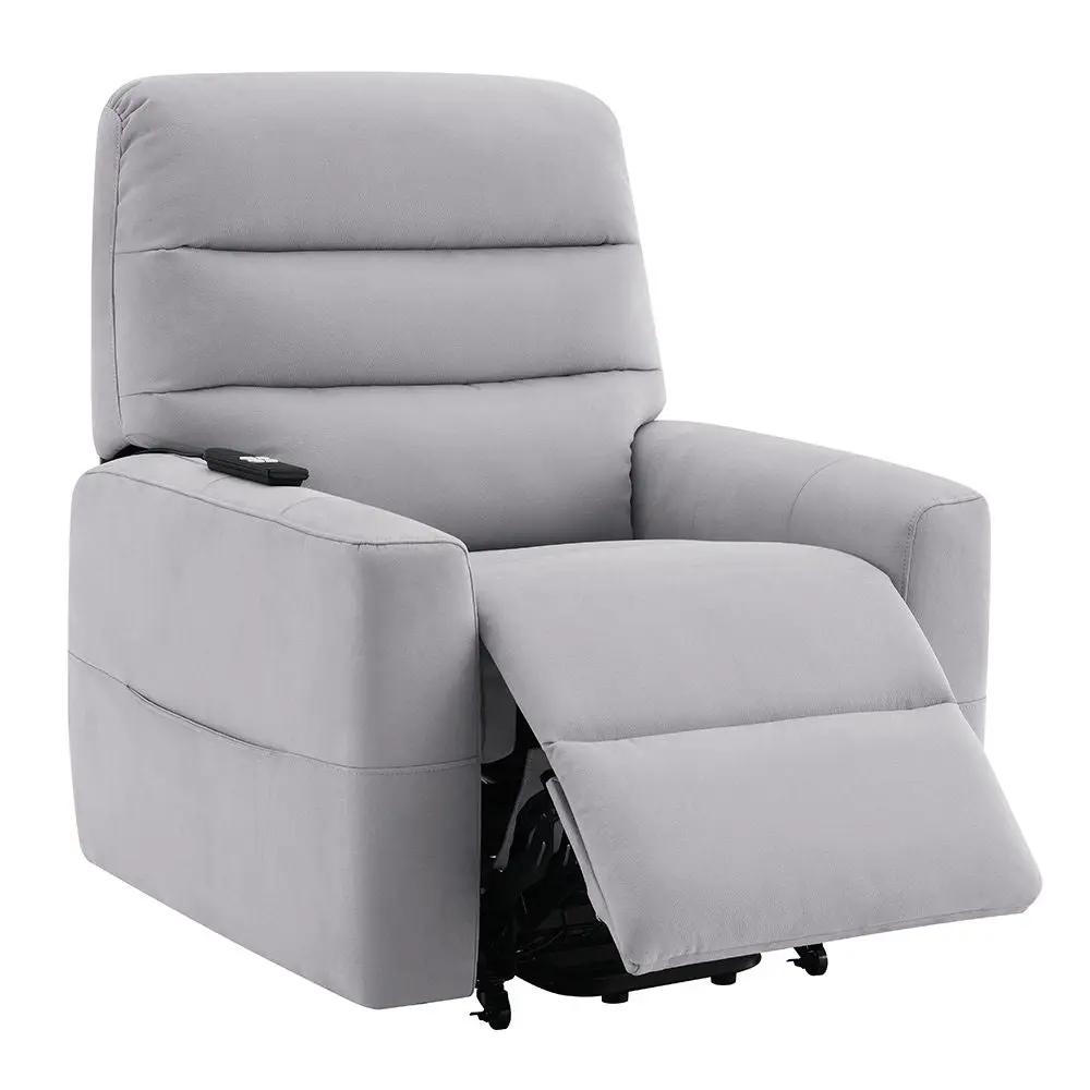Freddie - Power Motion Recliner With Lift - Gray by Unique Piece Furniture