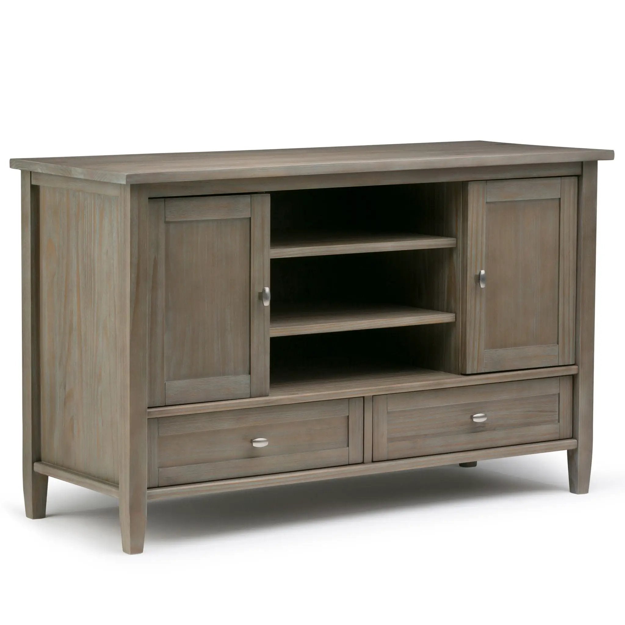 Warm Shaker - TV Media Stand Handcrafted by Unique Piece Furniture