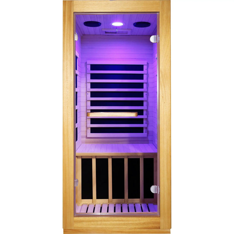 Infrared Sauna Room - Single Room by HouseOfZazla