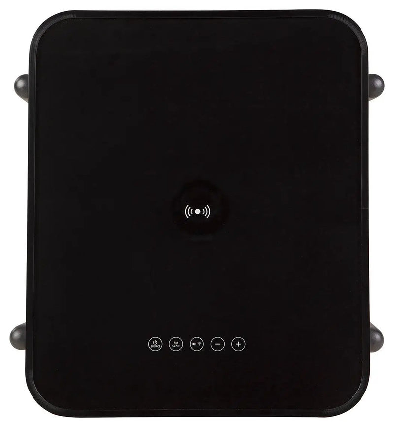 Jorvalee - Accent Table with Speaker - Gray / Black by Unique Piece Furniture