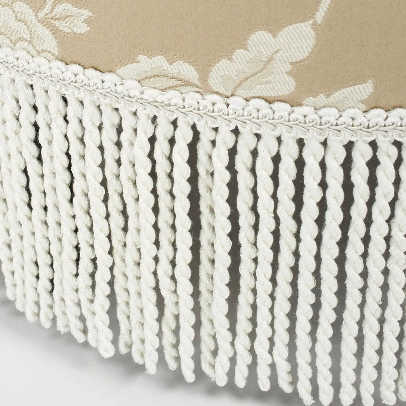 Yolanda - Round Upholstered Accent Ottoman by Unique Piece Furniture