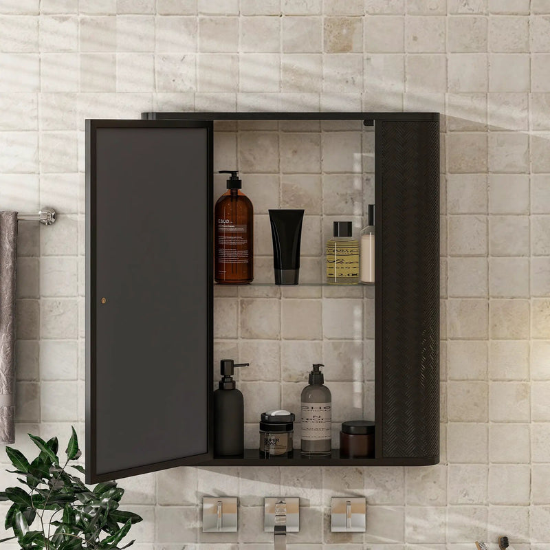 Wall-Mounted Bathroom Cabinet with Mirror by HouseOfZazla
