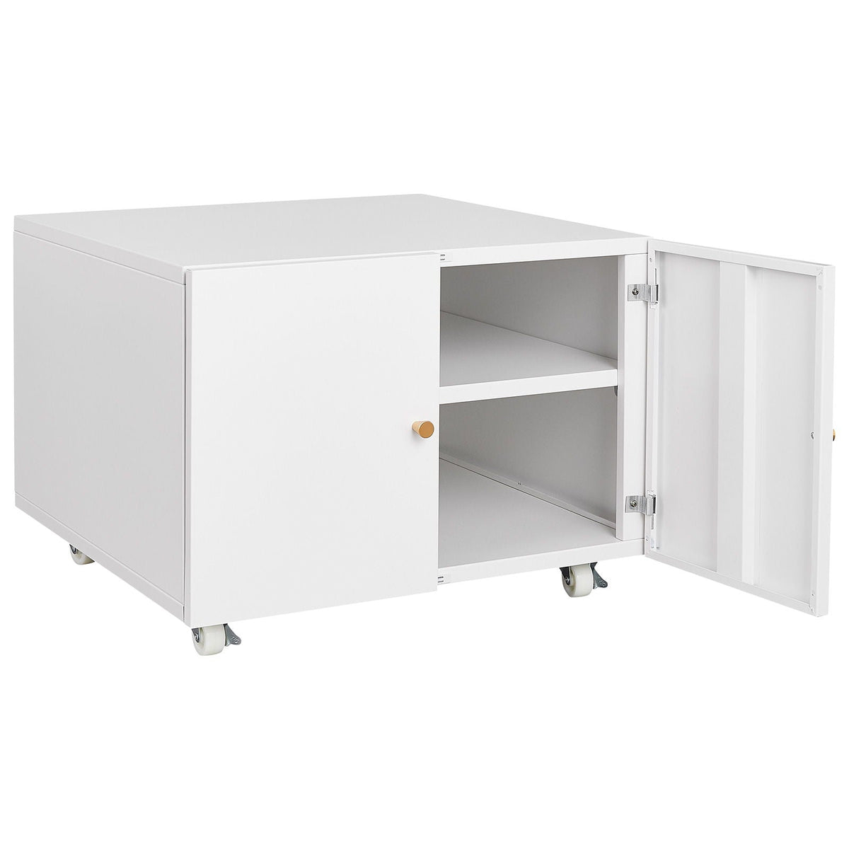Office Furniture Copier Cabinet 2 Door Steel Copier Stand Mobile Pedestal File Printer Stand, photo 19 of 28