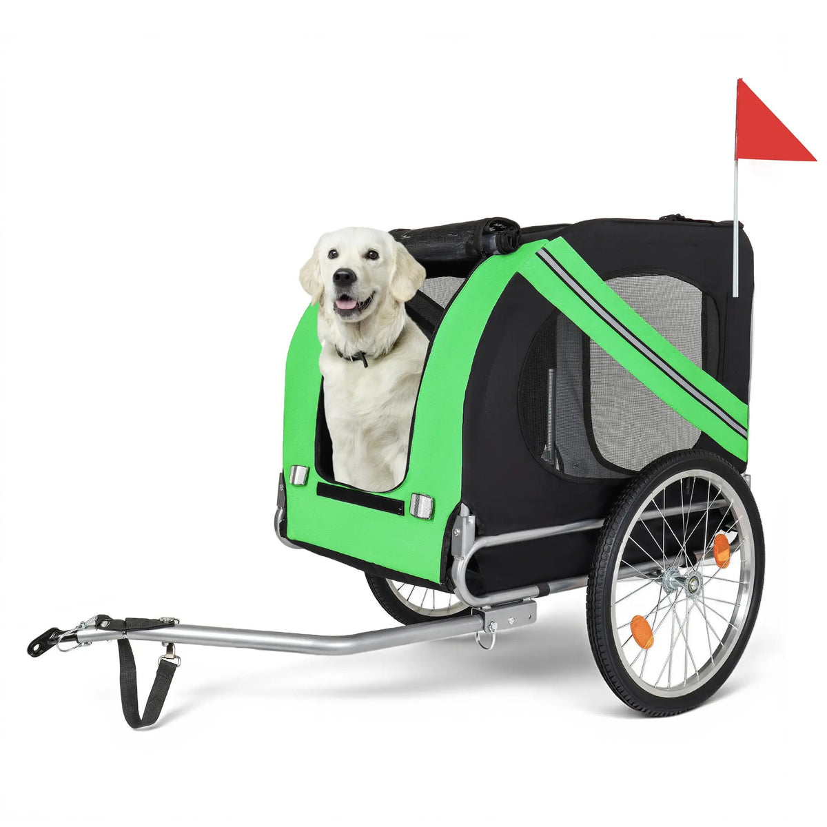 Large Folding Bike Trailer for Dogs by HouseOfZazla