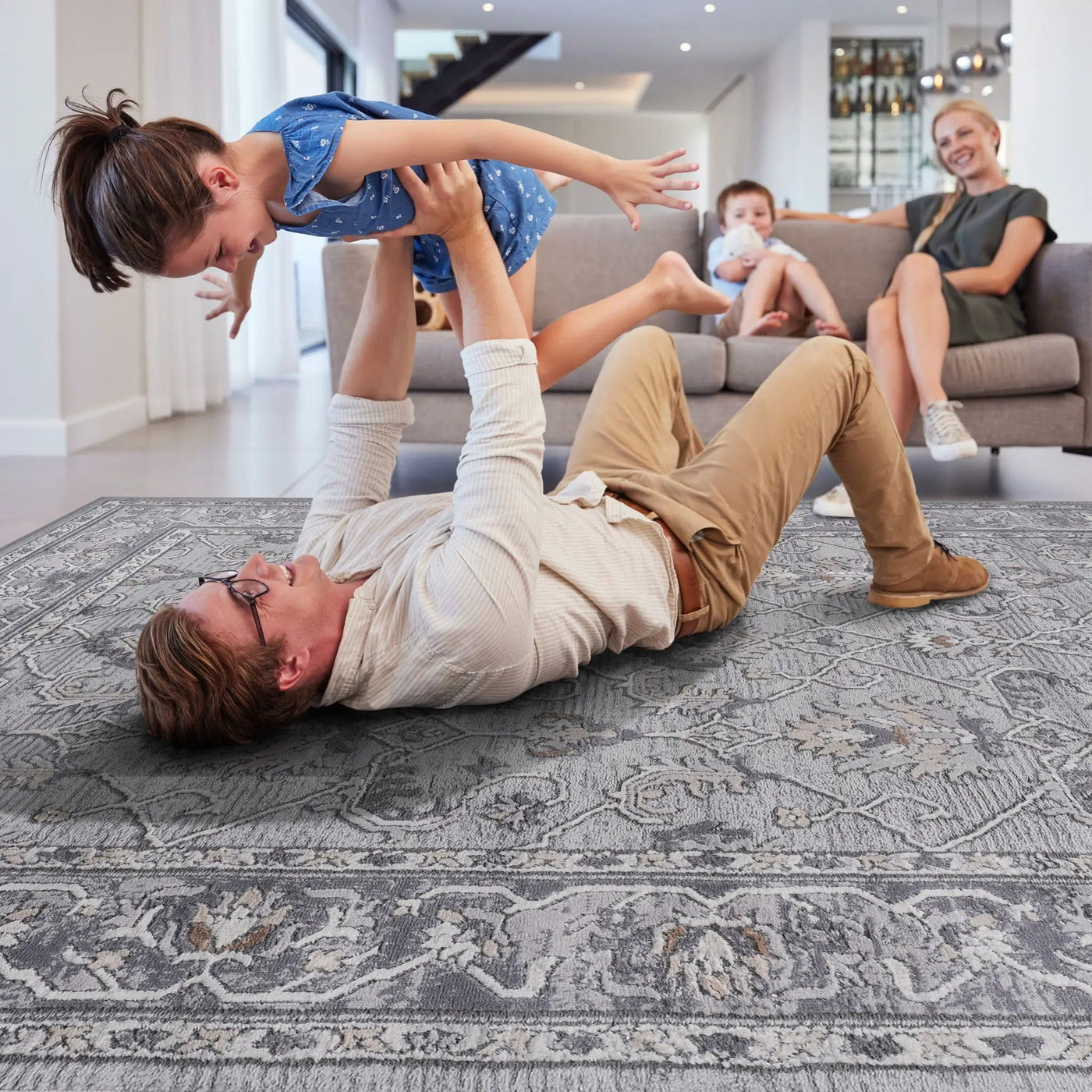 Marfi - Trendy Oriental Rug by Unique Piece Furniture