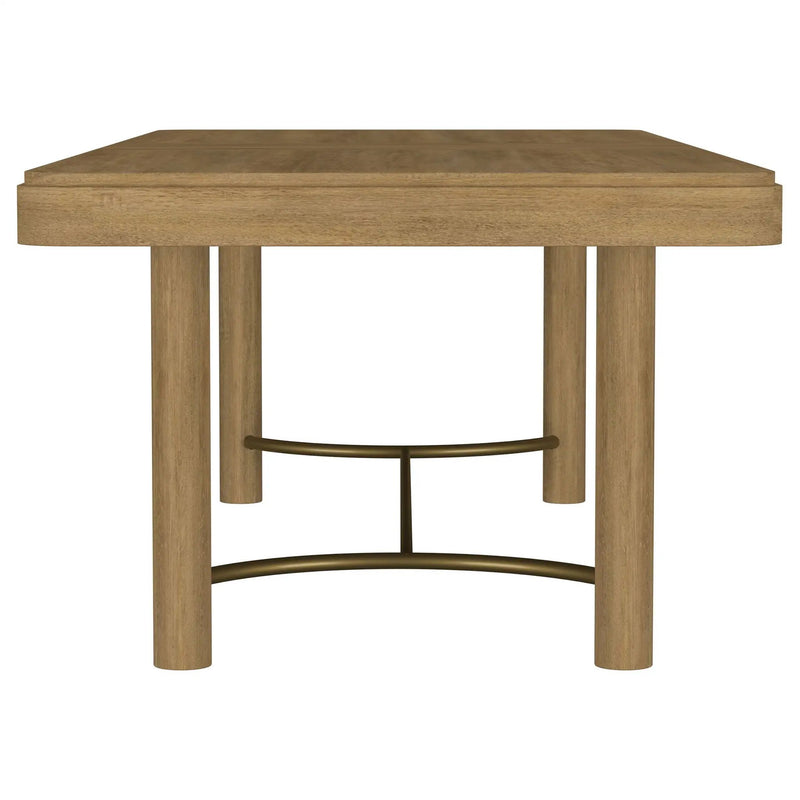 Arini 9-piece Extension Leaf Dining Table Set Sand Wash and Black by Unique Piece Furniture