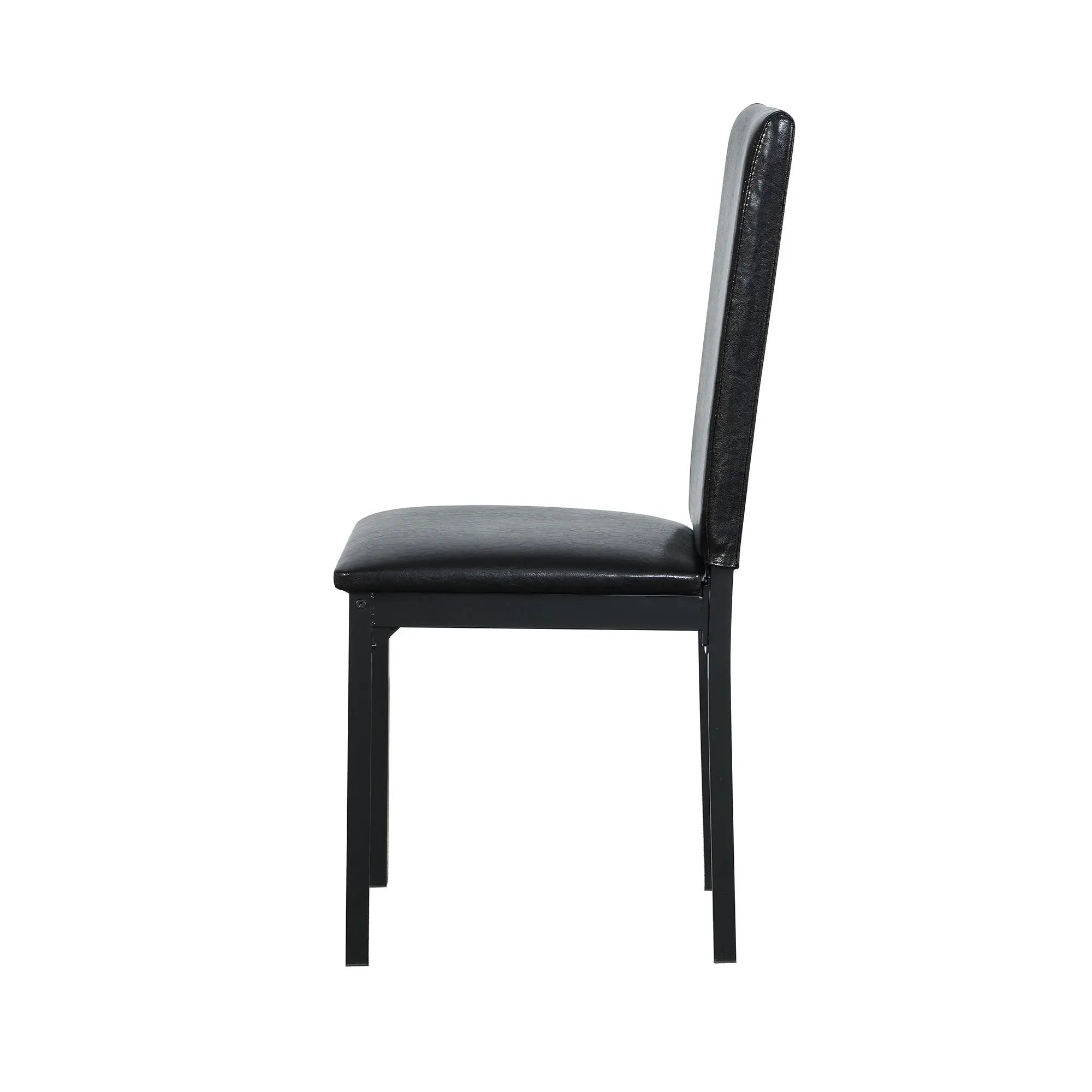 Metal Frame Dining Seats (Set of 4) - Black by Unique Piece Furniture