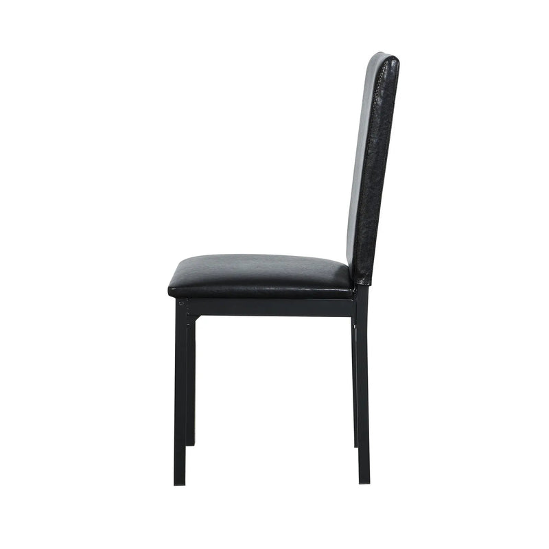 Metal Frame Dining Seats (Set of 4) - Black by Unique Piece Furniture