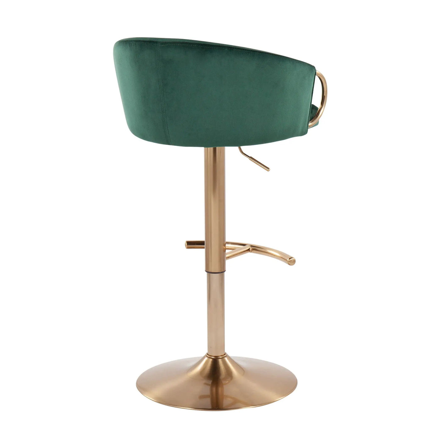 Claire - Contemporary / Glam Adjustable Bar Stool (Set of 2) by Unique Piece Furniture