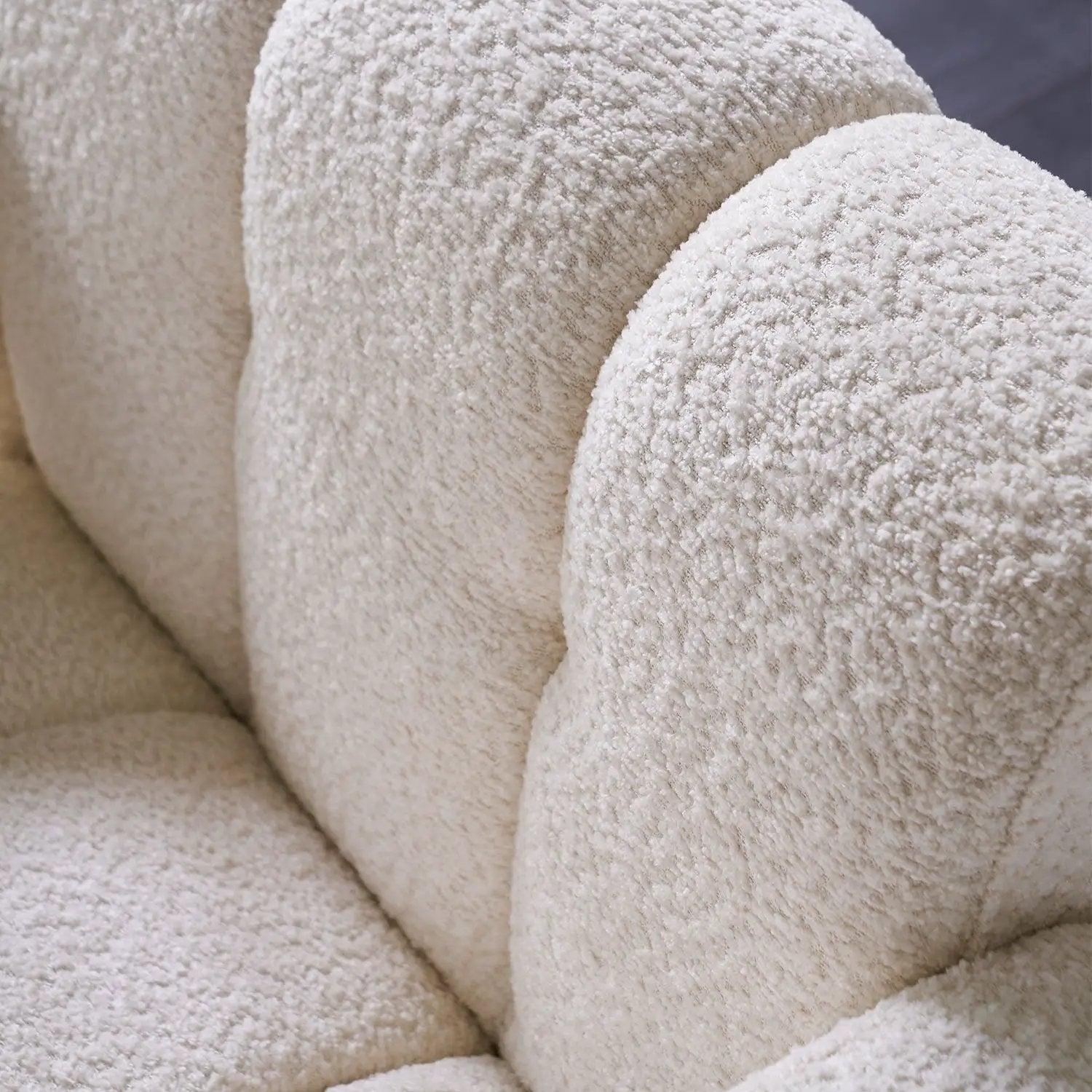 31.10" Wide Boucle Upholstered Accent Chair by BLAKHOM