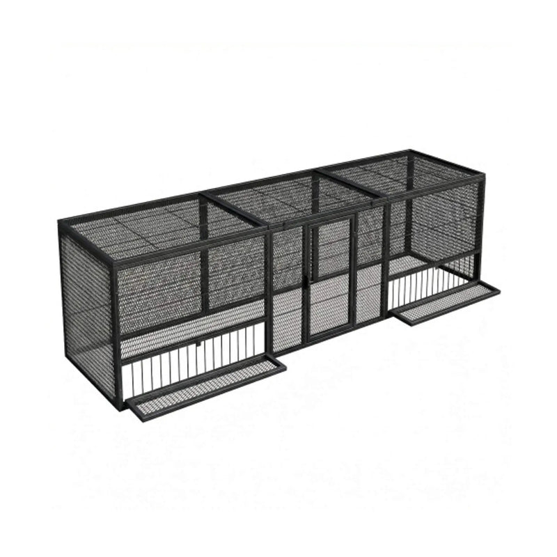 83-Inch Heavy-Duty Outdoor Metal Chicken Coop (SAK24679) by SAKSBY WHOLESALE