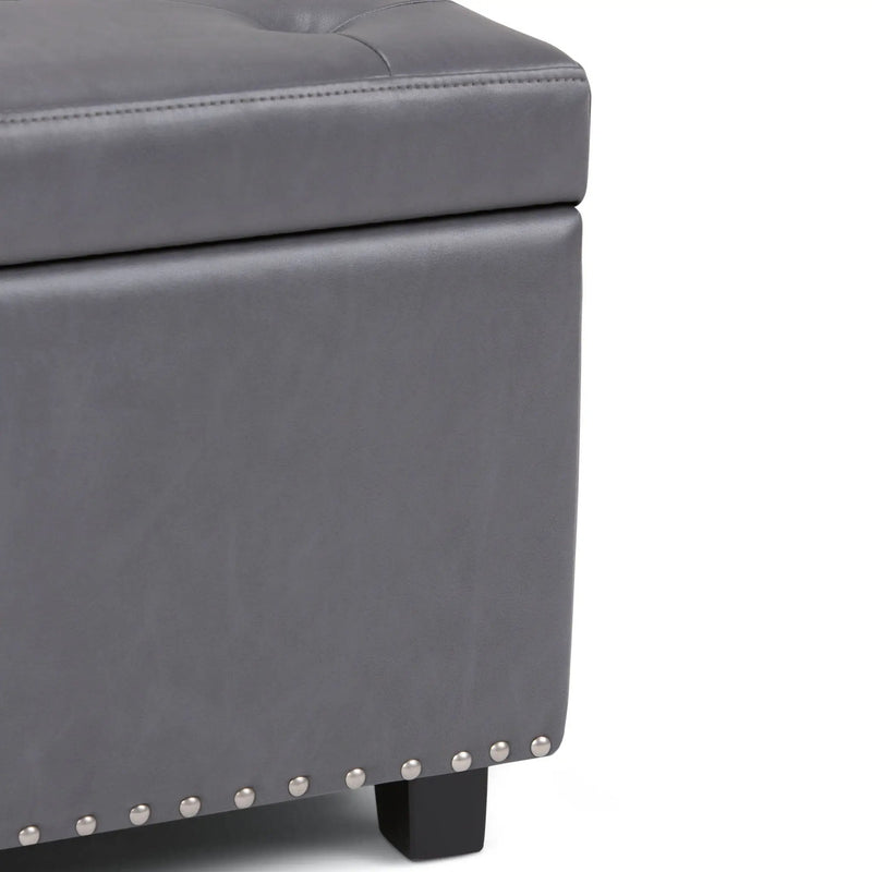 Hamilton - Upholstered Storage Ottoman by Unique Piece Furniture