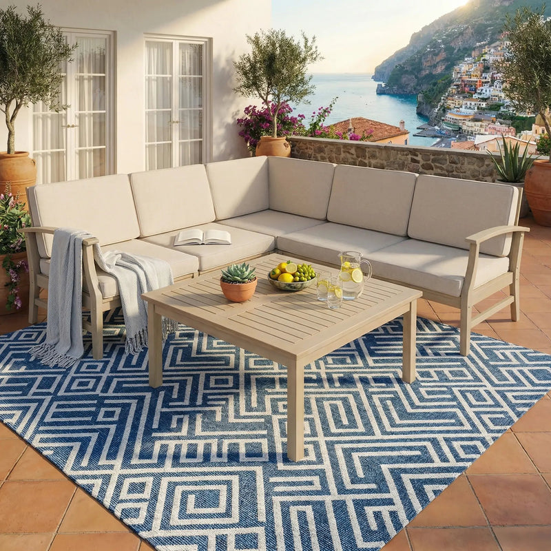 Perla 6-Pcs Sofa Set by HouseOfZazla