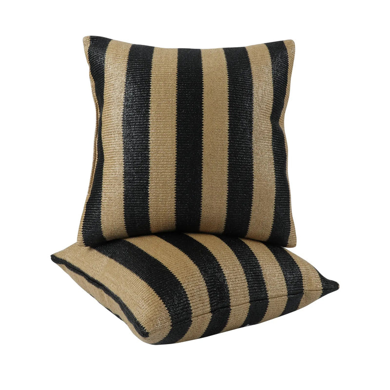 2 Pack Outdoor Throw Pillows, Patio Cushions (18x18 Inch) by HouseOfZazla
