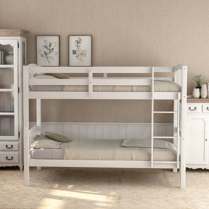 Solid Construction Bunk Bed With Ladder by HouseOfZazla