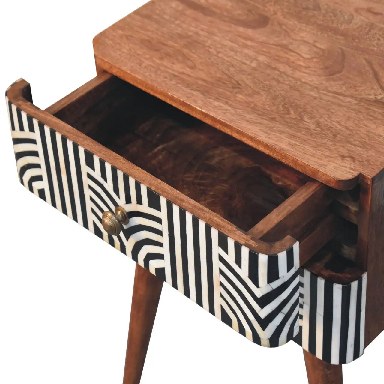 Edessa Bone Inlay Bedside by Unique Piece Furniture