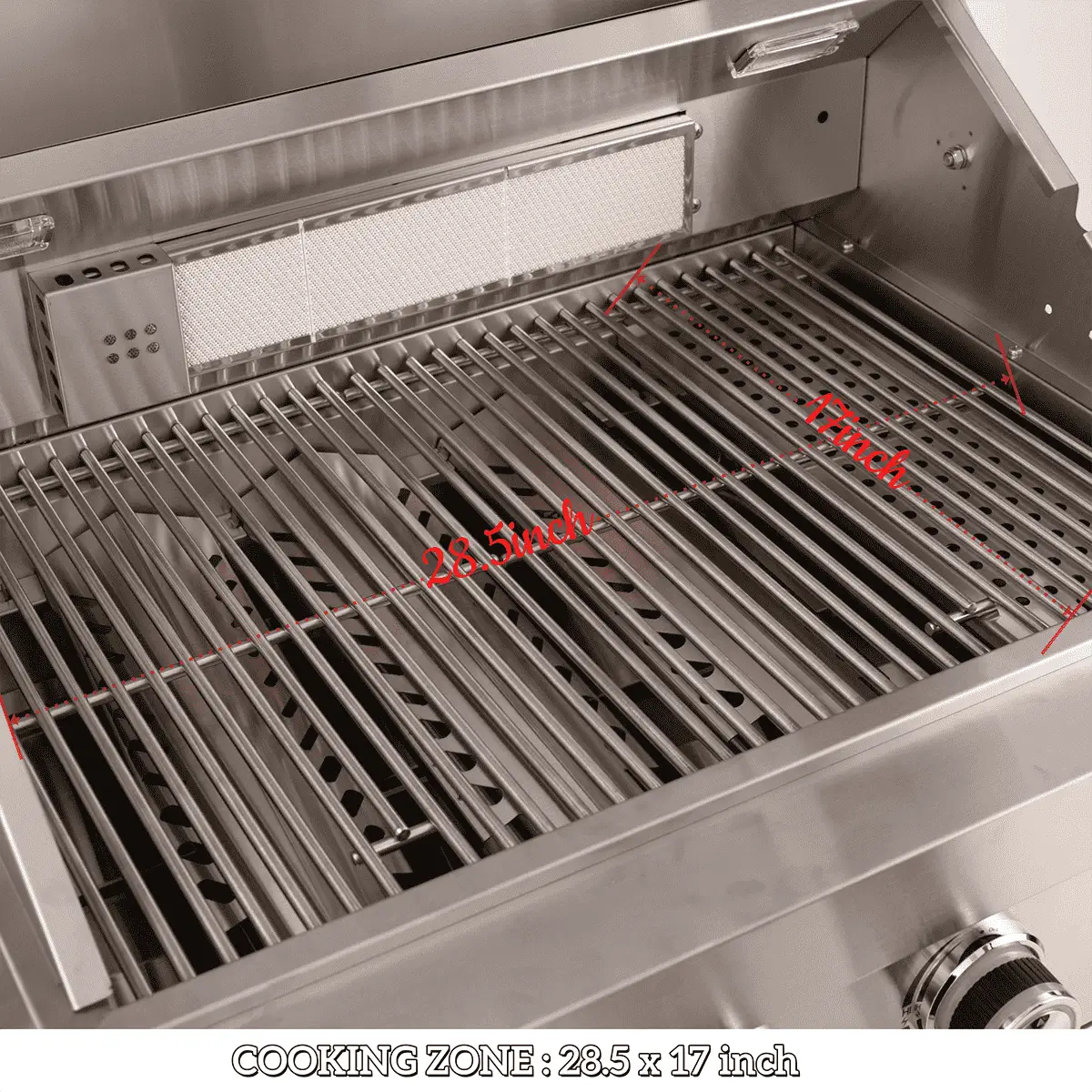 65" 4-Burner 72,000 BTU Black Outdoor Kitchen Island Grill + Side Burner + Rotisserie kit by Chery Industrial