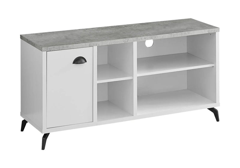 Contemporary TV Stand Console with Storage Cabinet by HouseOfZazla
