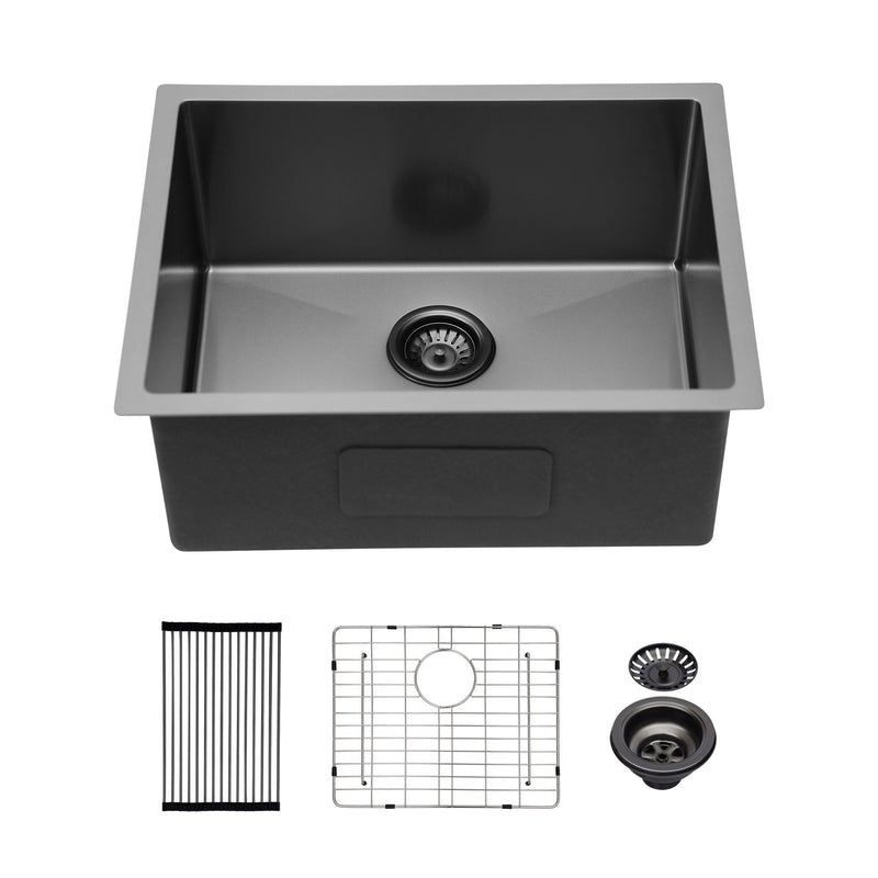Undermount Kitchen Sink With Deep Single Bowl by HouseOfZazla