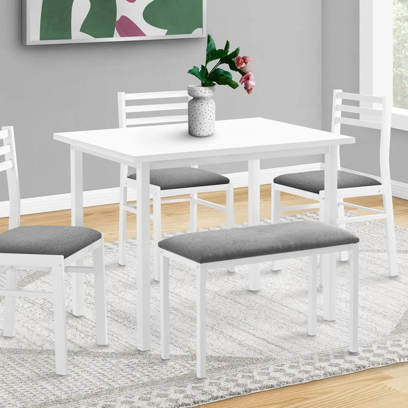 Dining Set, 5 Pieces Set, Rectangular, Small, Contemporary & Modern by Unique Piece Furniture