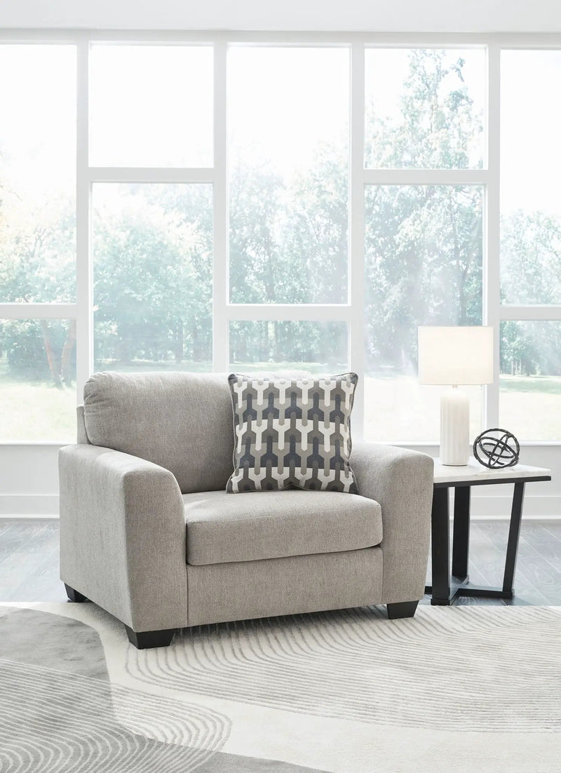 Avenal Park - Chair And A Half - Flannel by Unique Piece Furniture