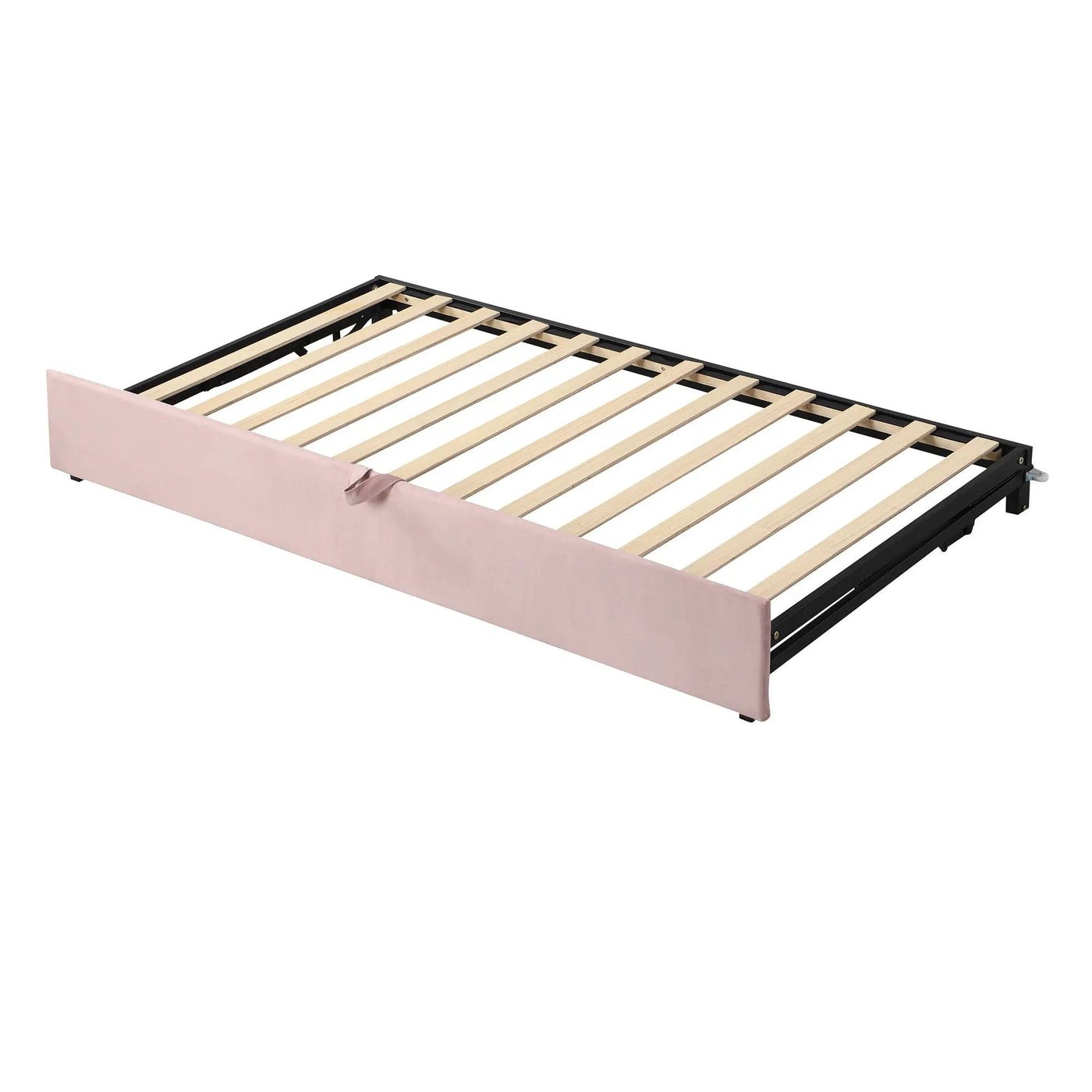 Twin Size Upholstered Daybed With Pop Up Trundle by HouseOfZazla