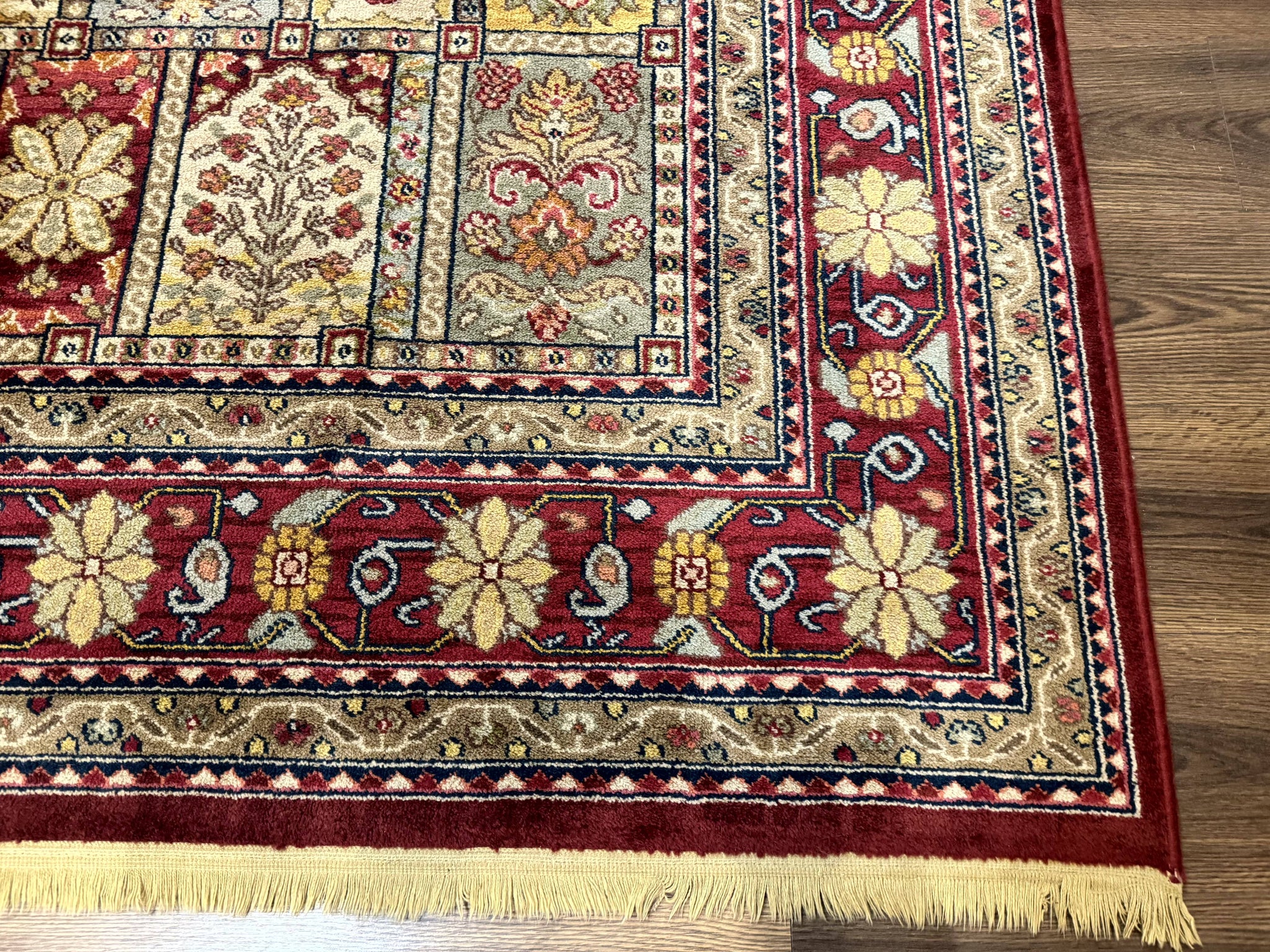 Karastan Bakhtiyari Rug 8.8 x 10, Antique Legends Karastan Wool Carpet #2200-202, Multicolor Panel by Jewel Rugs