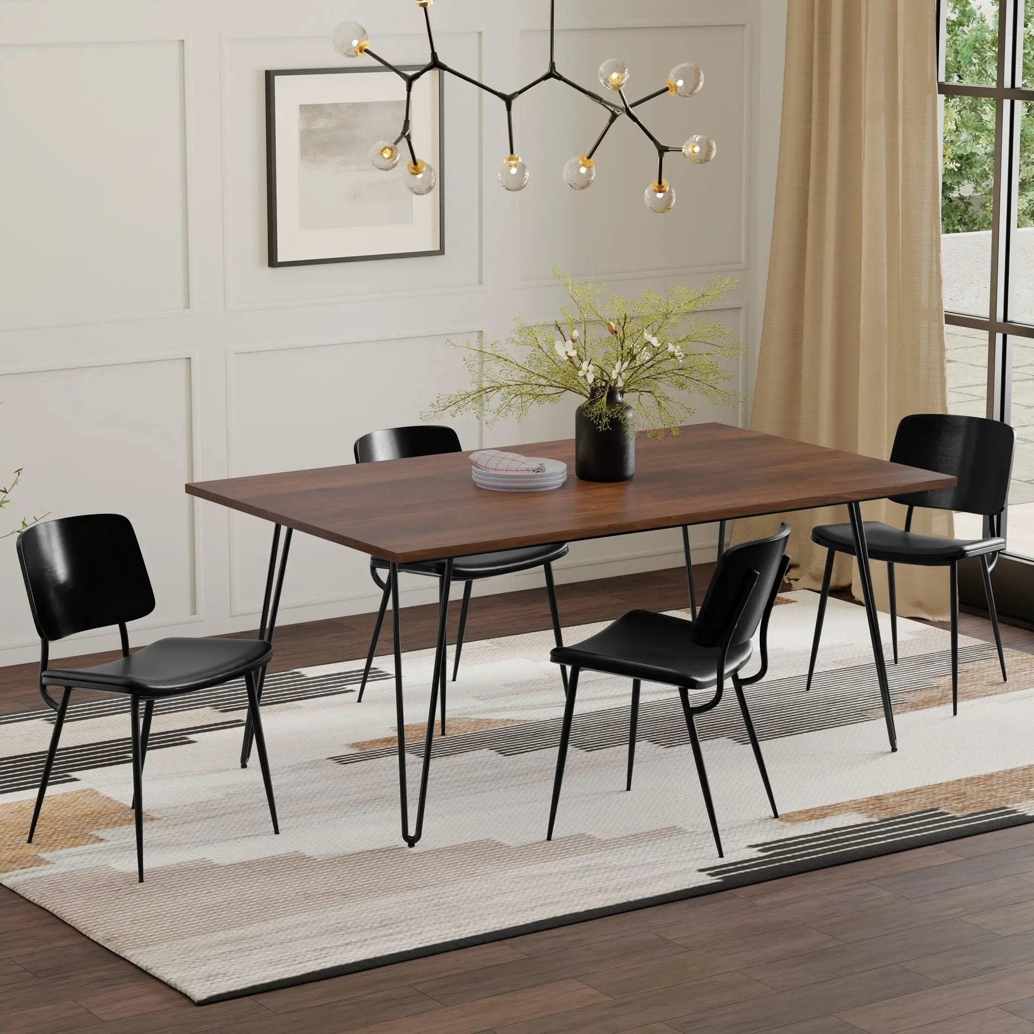 Hunter - Square Tabletop Dining Table by Unique Piece Furniture