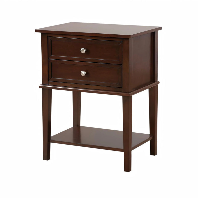 Newton - Nightstand - Cappuccino by Unique Piece Furniture