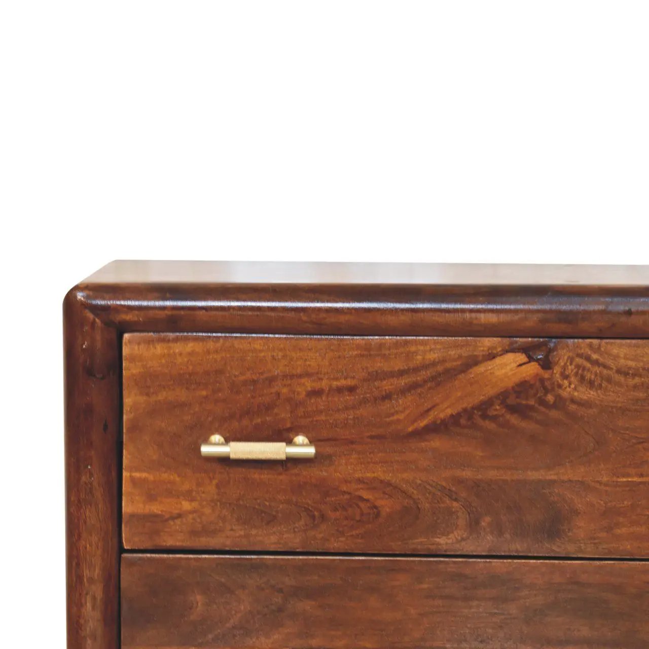 Regency - Woven 2 Drawer Nightstand - Brown by HouseOfZazla