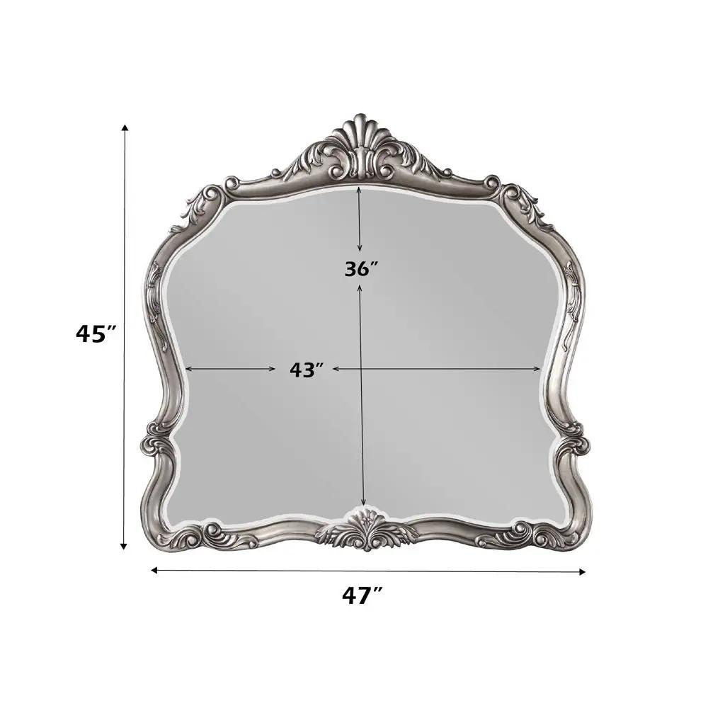 Ariadne - Mirror - Antique Platinum by Unique Piece Furniture