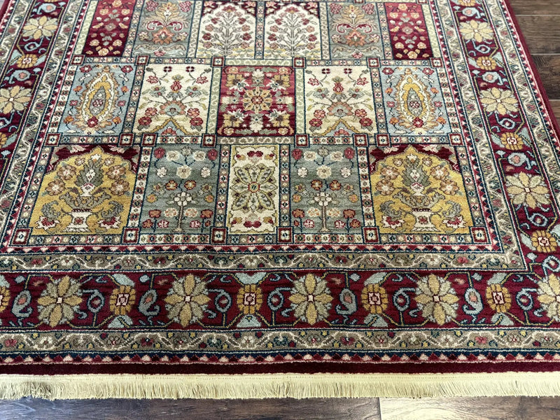 Karastan Rug 5.9 x 9 Antique Legends Bakhtiyari#2200-202, Karastan Area Rug, Wool Pile Vintage Karastan Carpet by Jewel Rugs