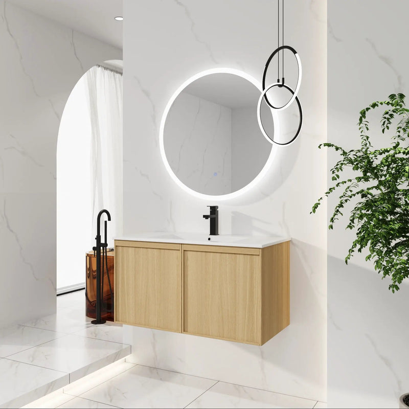 Floating Bathroom Vanity With Sink Combo by Unique Piece Furniture
