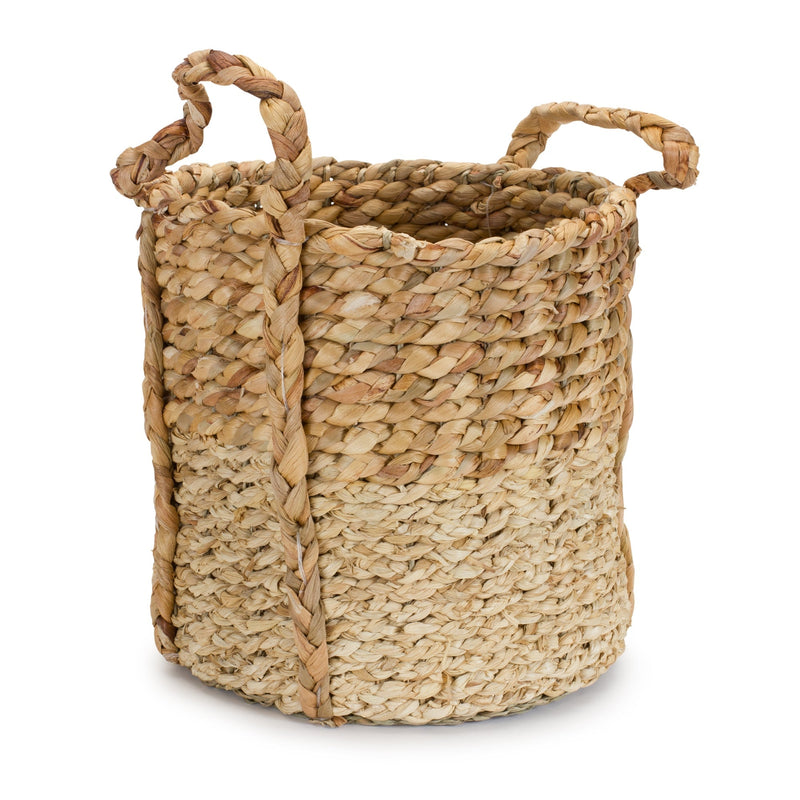 Seagrass basket w handles (set of 2), photo 2 of 3