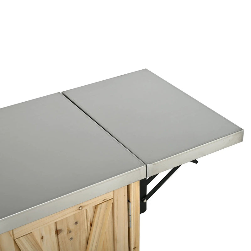 Foldable Outdoor Kitchen Island Patio Kitchen Island by HouseOfZazla