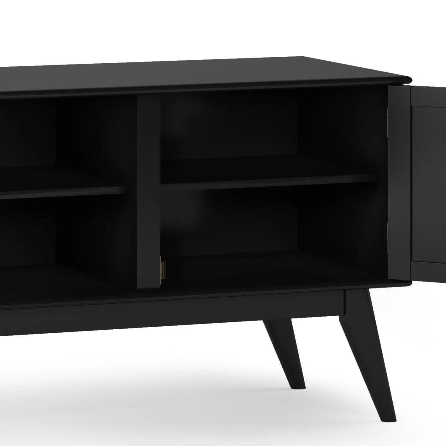 Draper - Handcrafted Mid Century Low TV Media Stand by HouseOfZazla