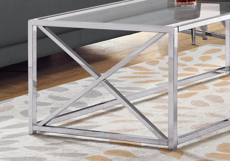 Table, Rectangular, Contemporary & Modern - Chrome by HouseOfZazla