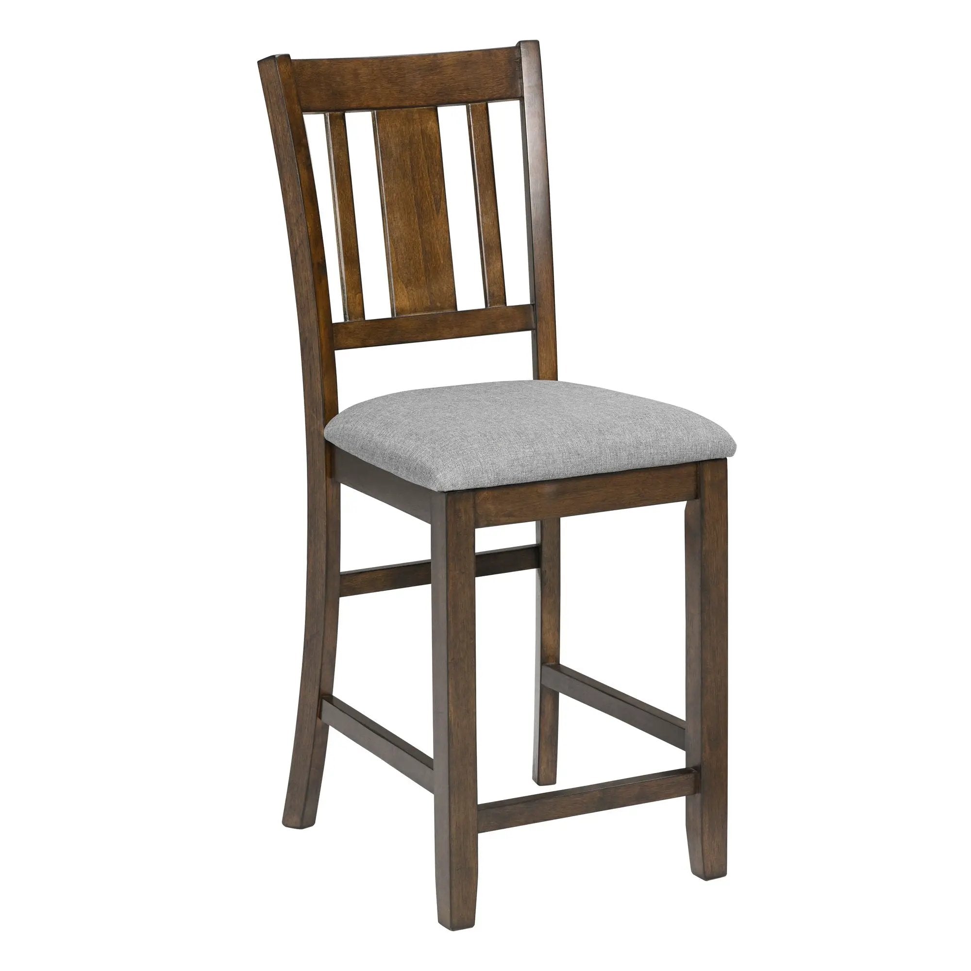 5 Pieces Dining Table Set, Counter Height Kitchen Table Set With Square Table And 4 Upholstered Chairs by HouseOfZazla