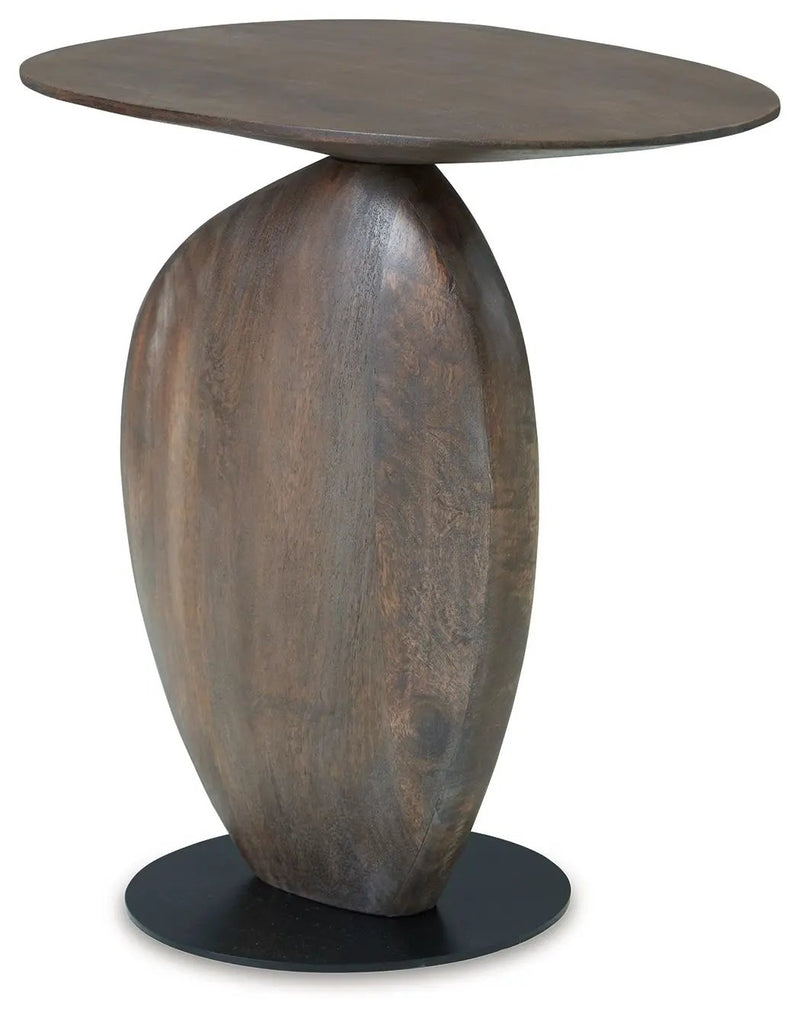 Cormmet - Accent Table - Brown / Black by Unique Piece Furniture