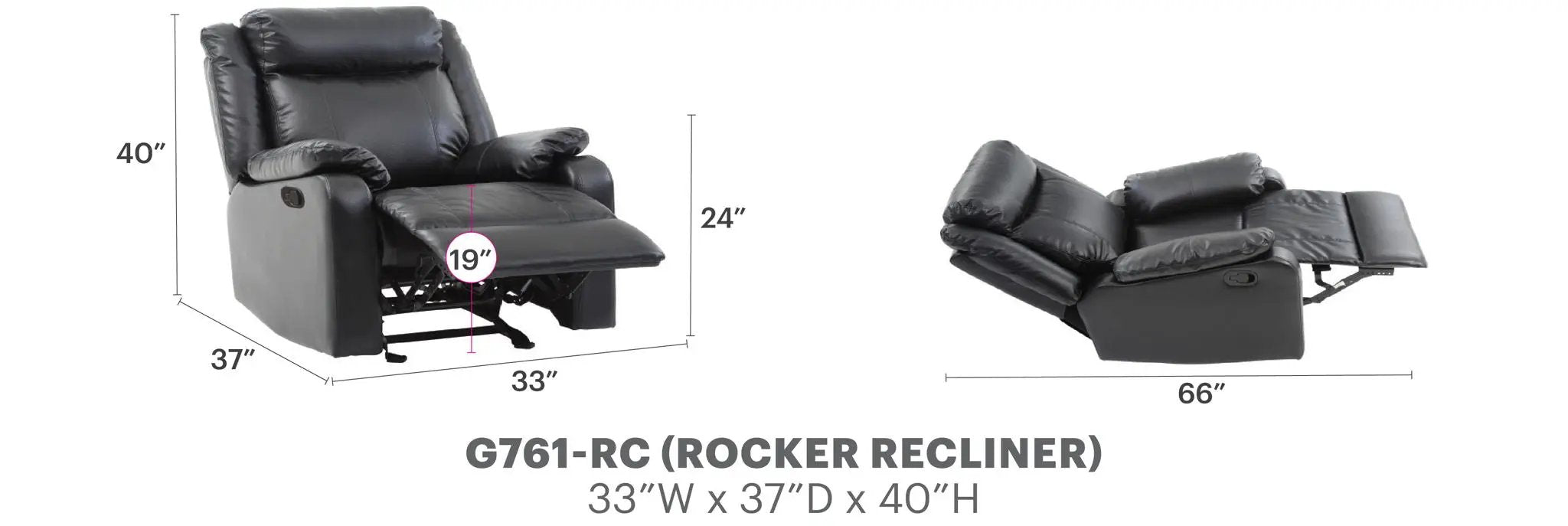 Ward - Rocker Recliner by HouseOfZazla