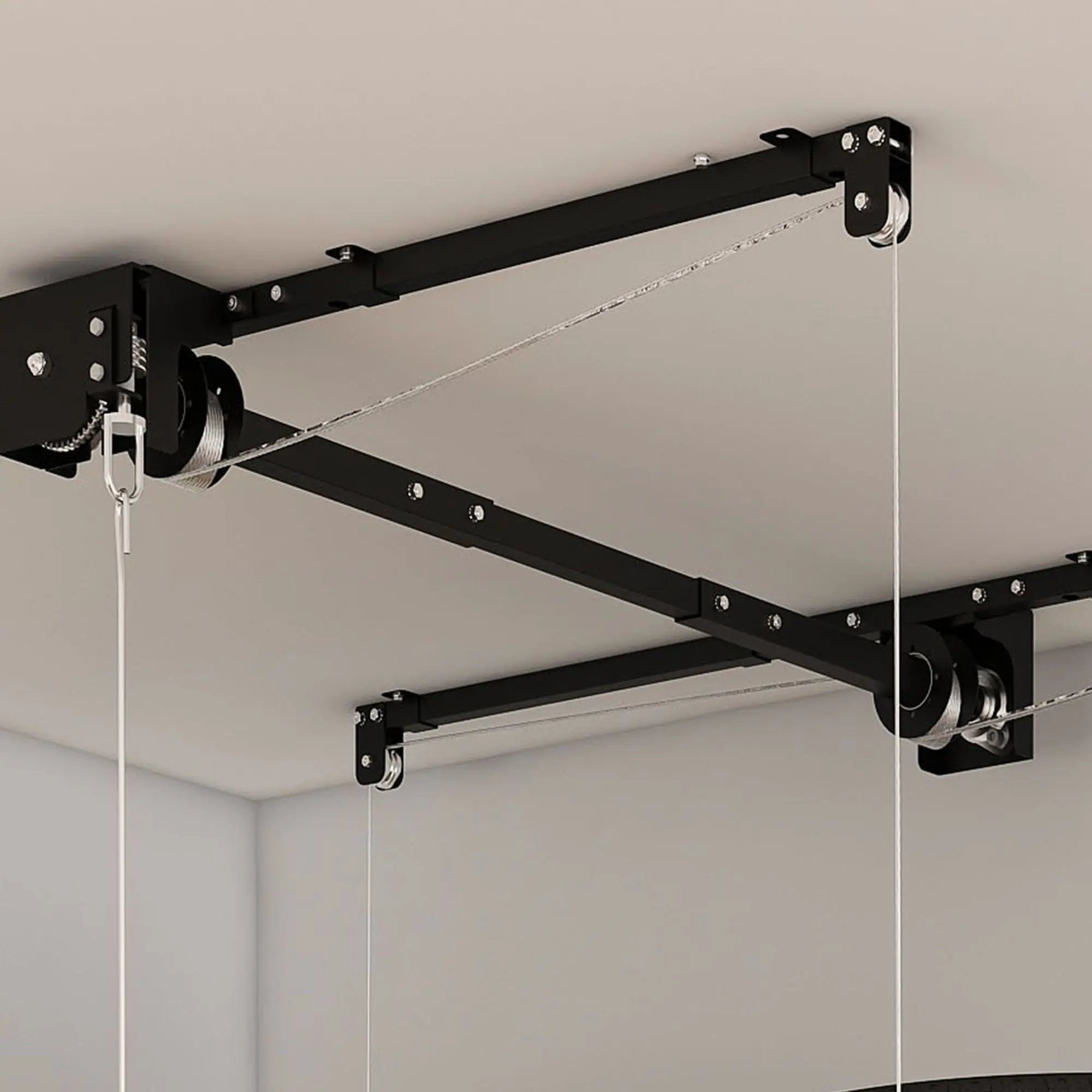 Overhead Garage Storage Rack by HouseOfZazla