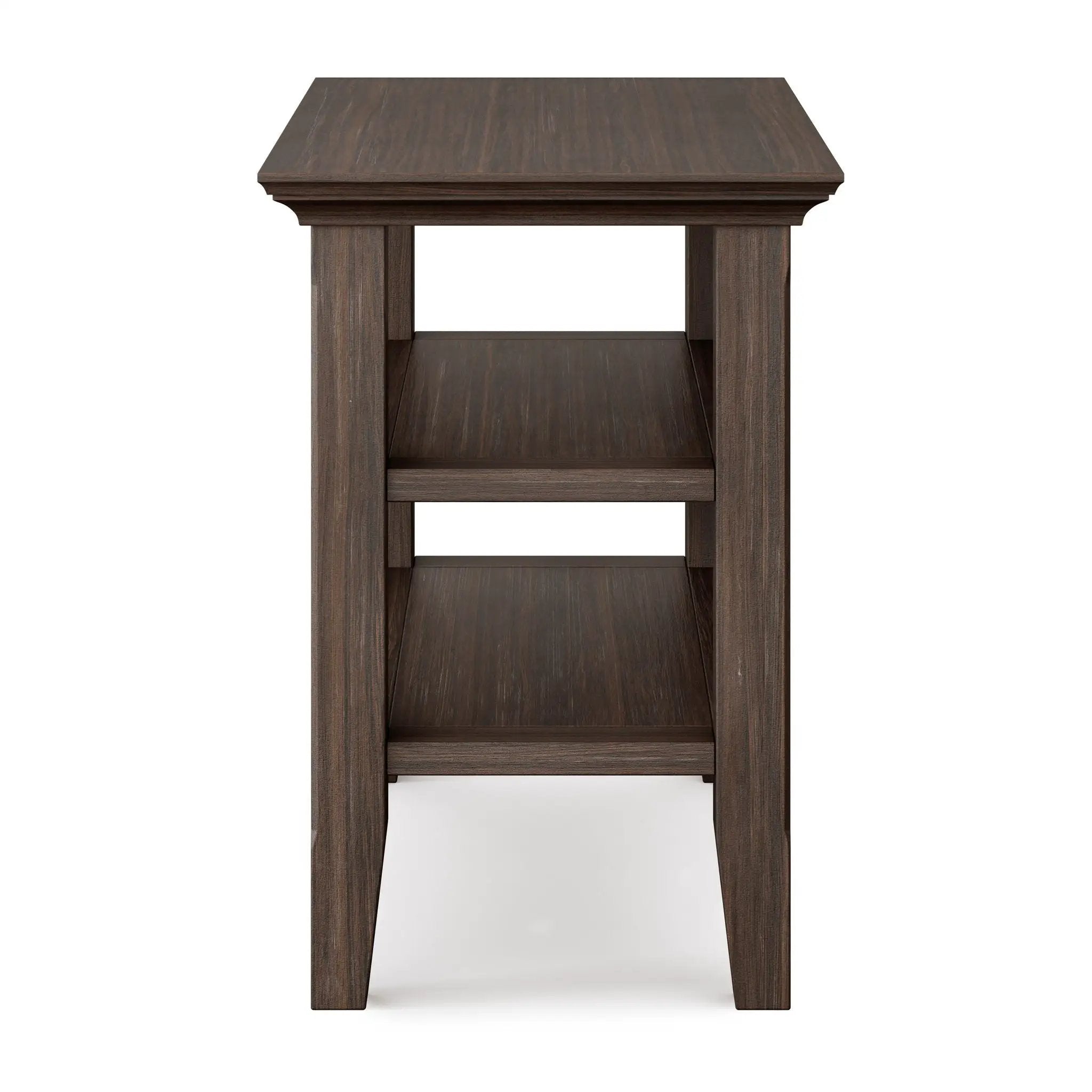 Acadian - Narrow Side Table - Farmhouse Brown by Unique Piece Furniture