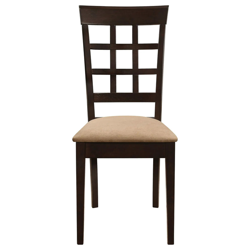 Gabriel 7-piece Extension Leaf Dining Table Set Cappuccino by Unique Piece Furniture